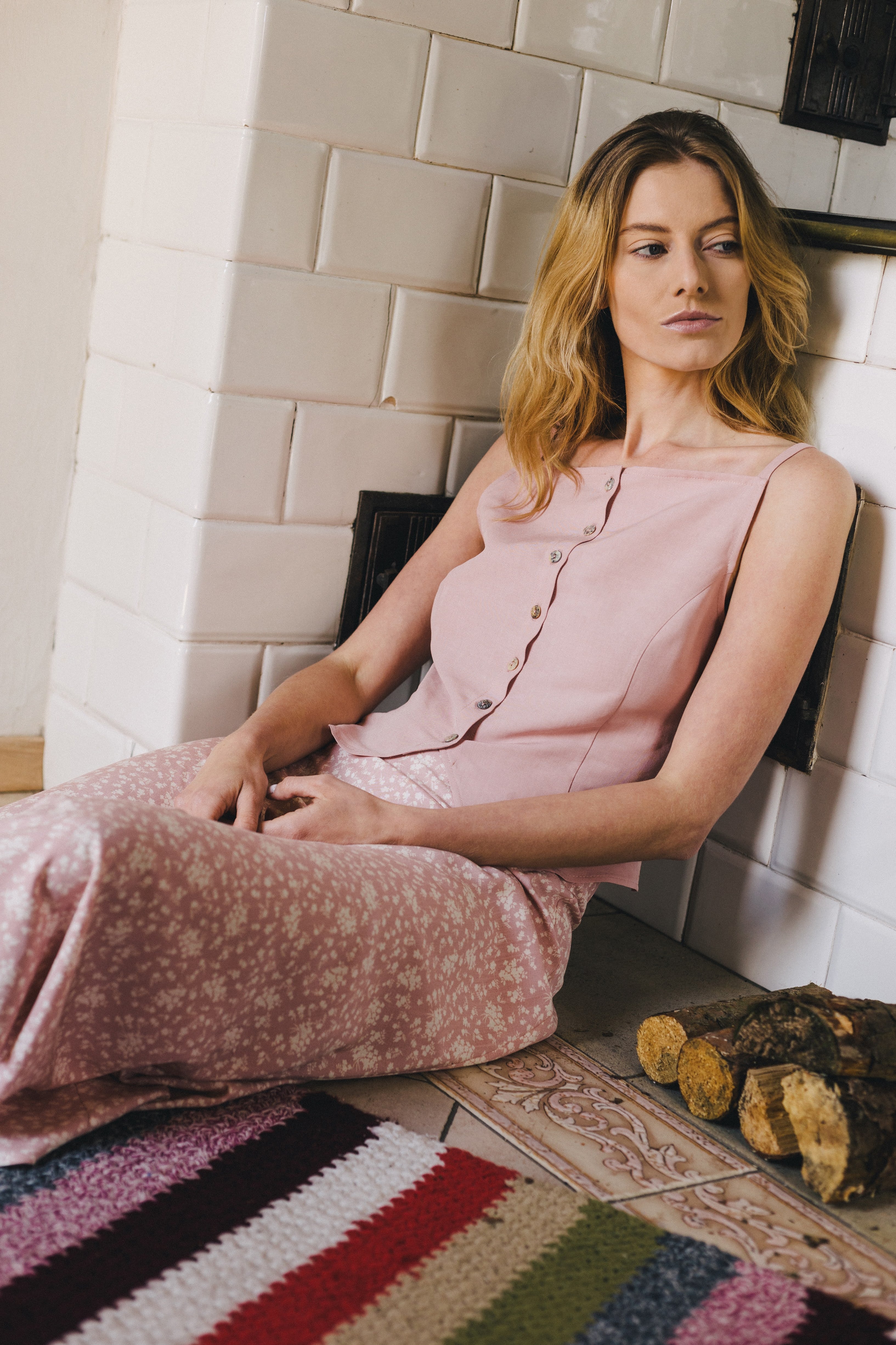 TOP CHOKKI DUSKY PINK