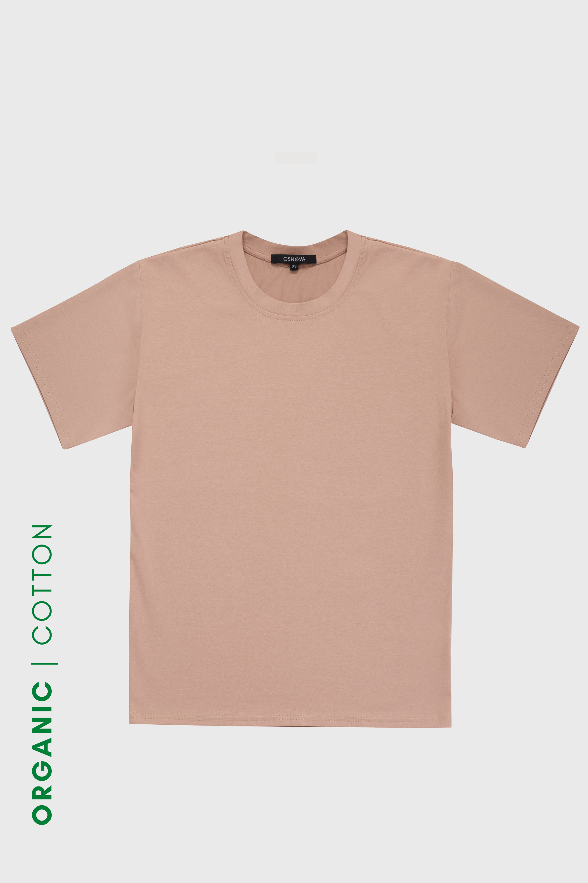 t-shirt Vang beż - bawełna organiczna