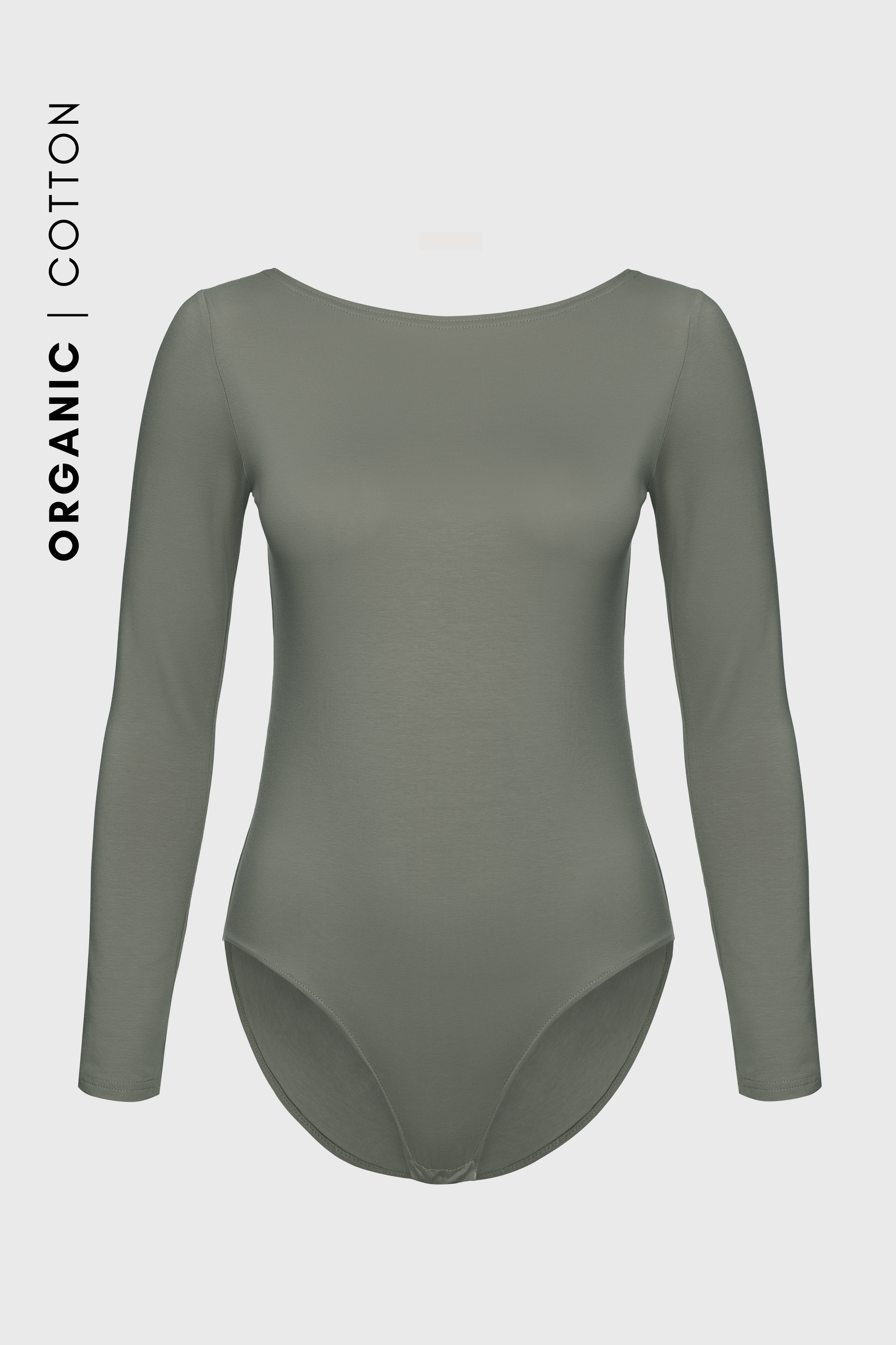 BODY ARDAL khaki - BIO BAWEŁNA