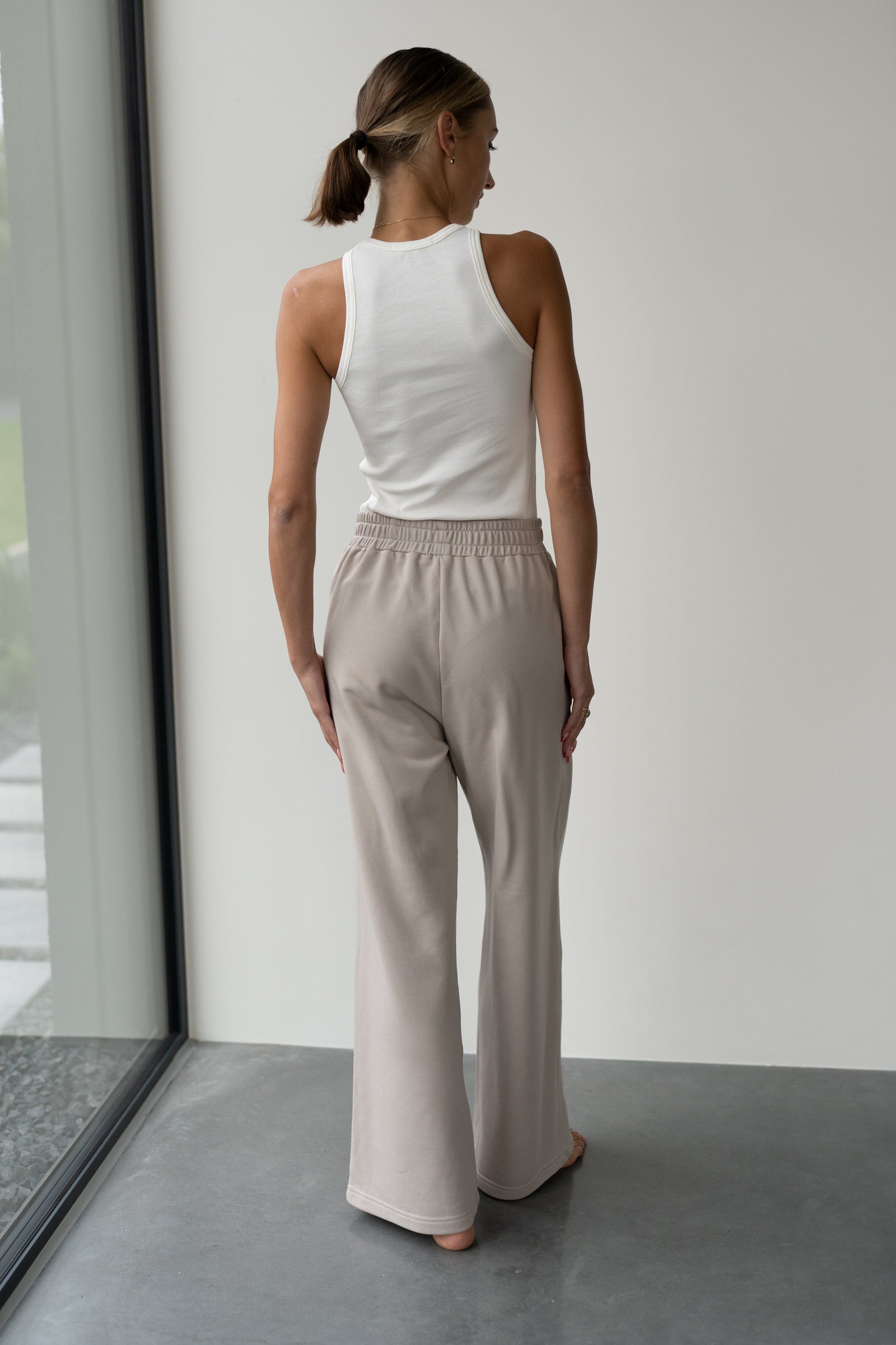 SPODNIE DRESOWE LUZA LIGHT GREY