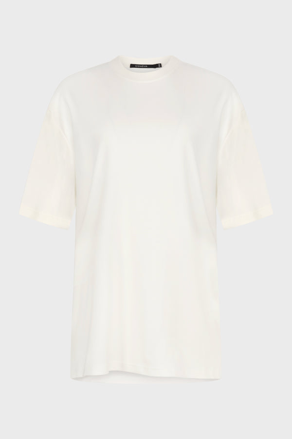 T-shirt OTAKI maxi white