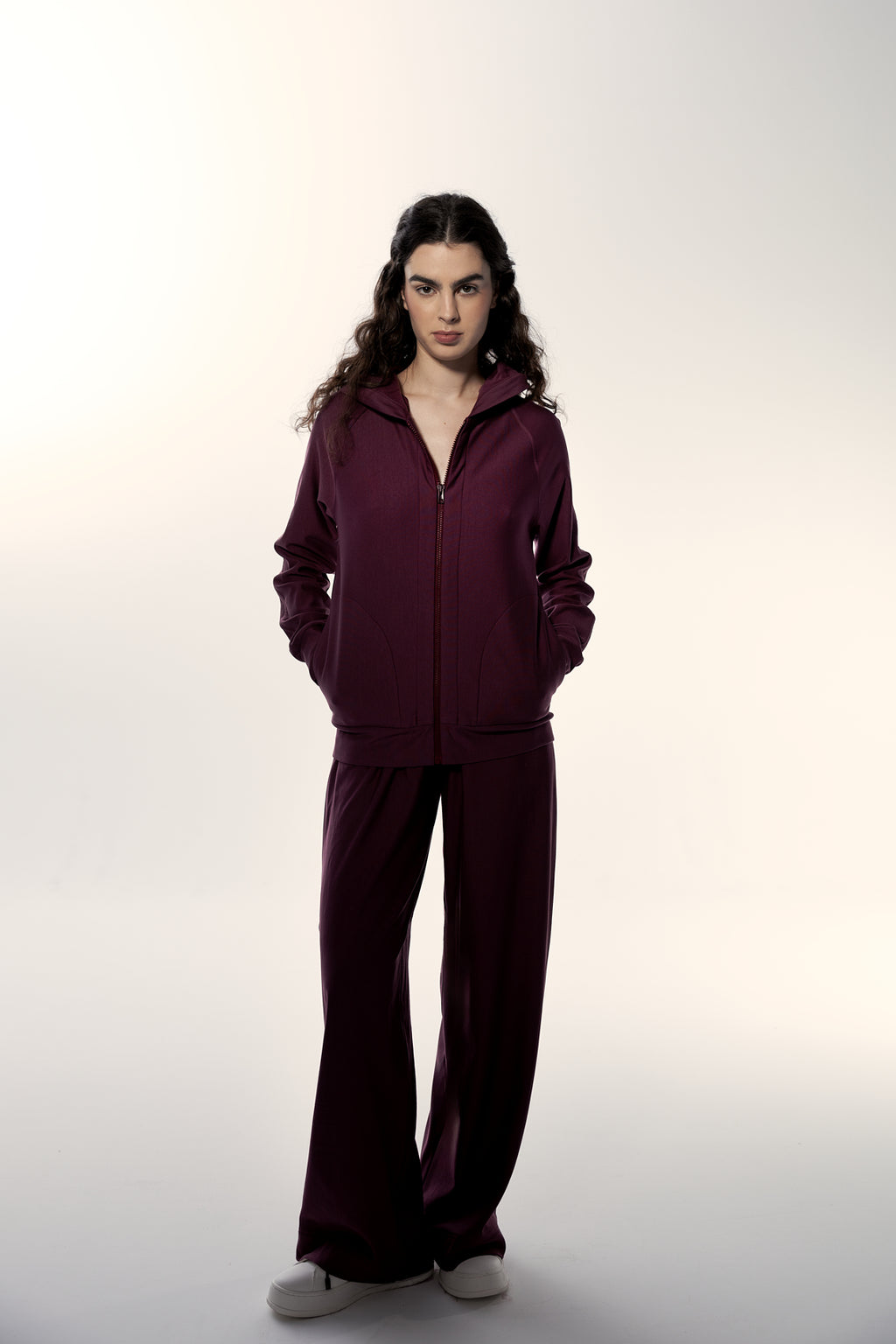 Bluza Kent bordo