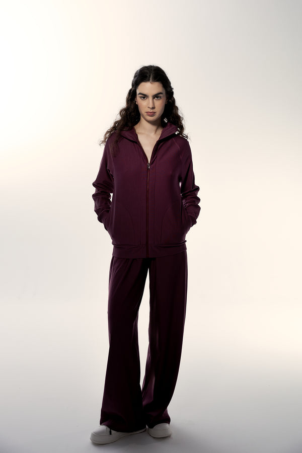 Bluza Kent bordo