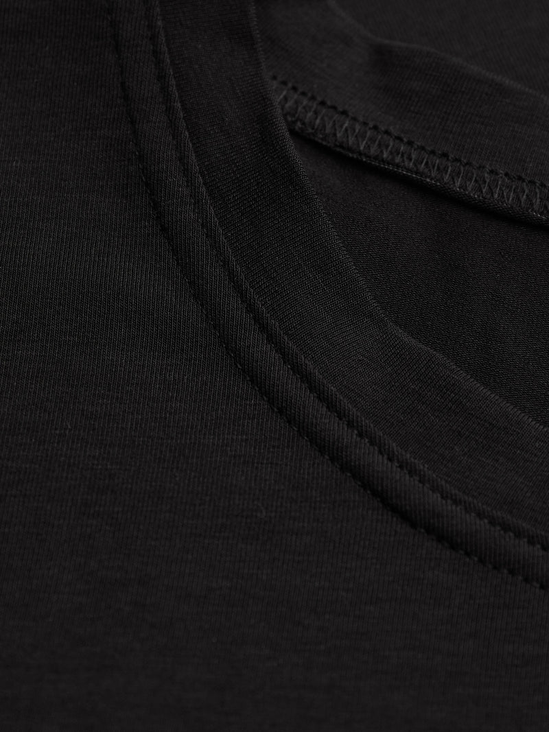 t-shirt Vang czarny - bawełna organiczna
