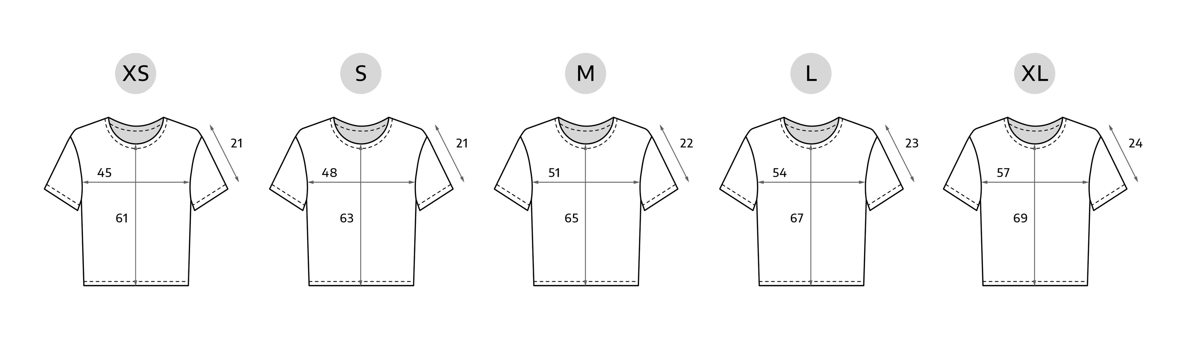 t-shirt Vang kremowa biel - bawełna organiczna