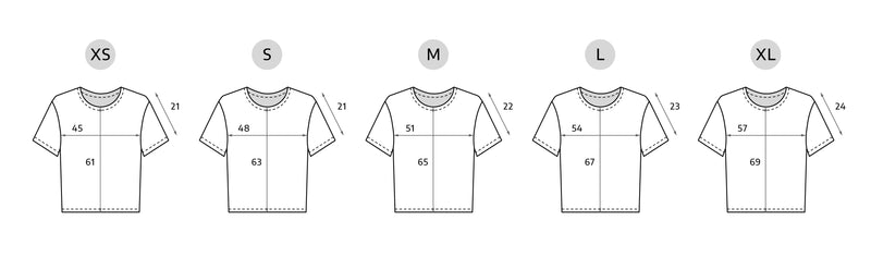 t-shirt Vang kremowa biel - bawełna organiczna