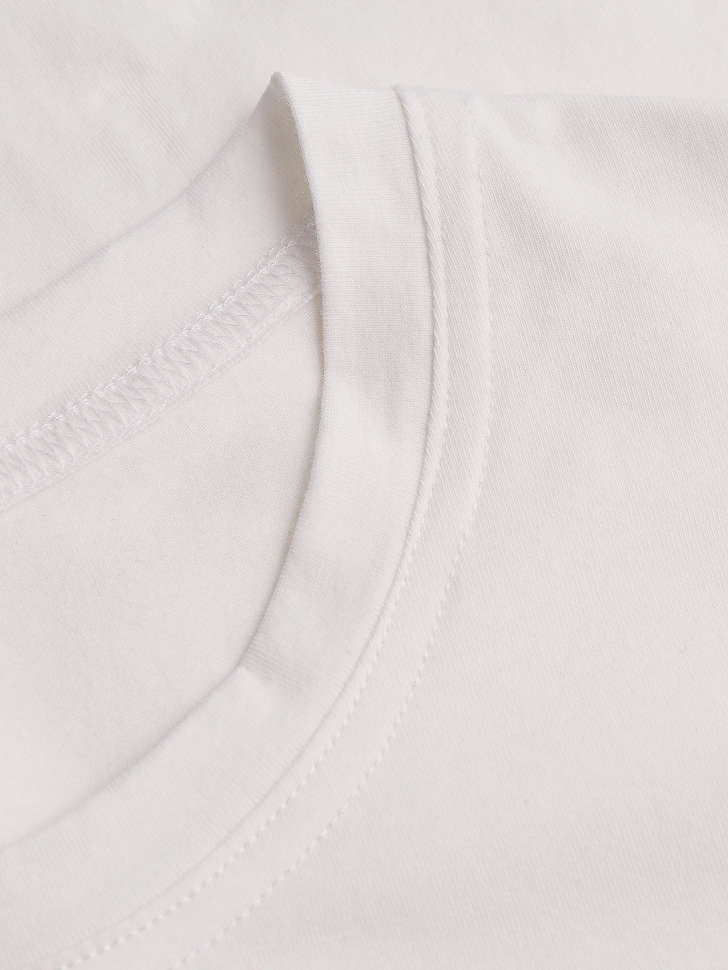 t-shirt Vang kremowa biel - bawełna organiczna