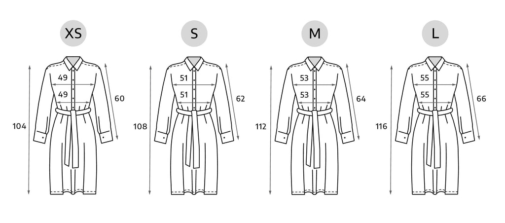 sukienka koszulowa Lomma  - Tencel ™