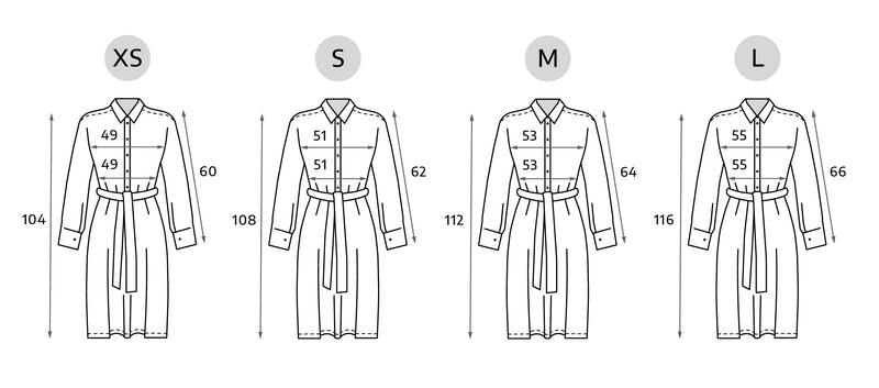 sukienka koszulowa Lomma  - Tencel ™